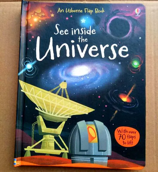 Usborne See Inside the universe English Educational 3D flap Picture Books Baby Early Childhood gift For kids libros
Usborne See Inside the universe English Educational 3D flap Picture Books Baby Early Childhood gift For kids libros