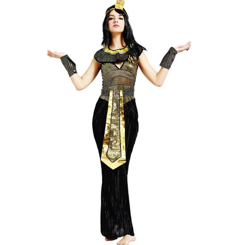 Adults Sexy Egyptian Pharaoh Costumes Queen Egyptian Pharaoh For Cleopatra Girls Halloween Party Fancy Dress Costume
Adults Sexy Egyptian Pharaoh Costumes Queen Egyptian Pharaoh For Cleopatra Girls Halloween Party Fancy Dress Costume
