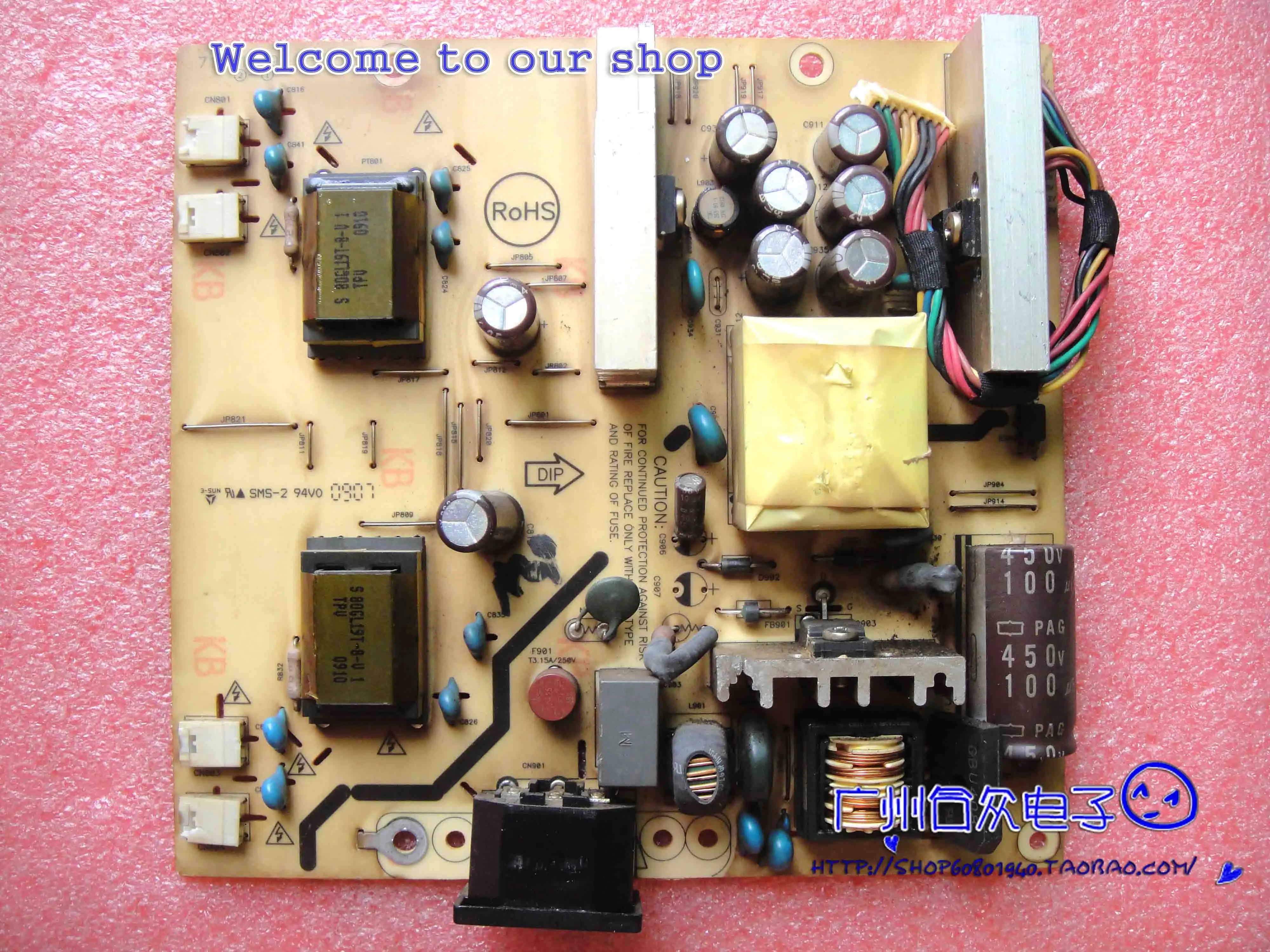 AL1916W Power Supply Board 715G1899-1-HP High Voltage Board Please check the good plug wire
AL1916W Power Supply Board 715G1899-1-HP High Voltage Board Please check the good plug wire