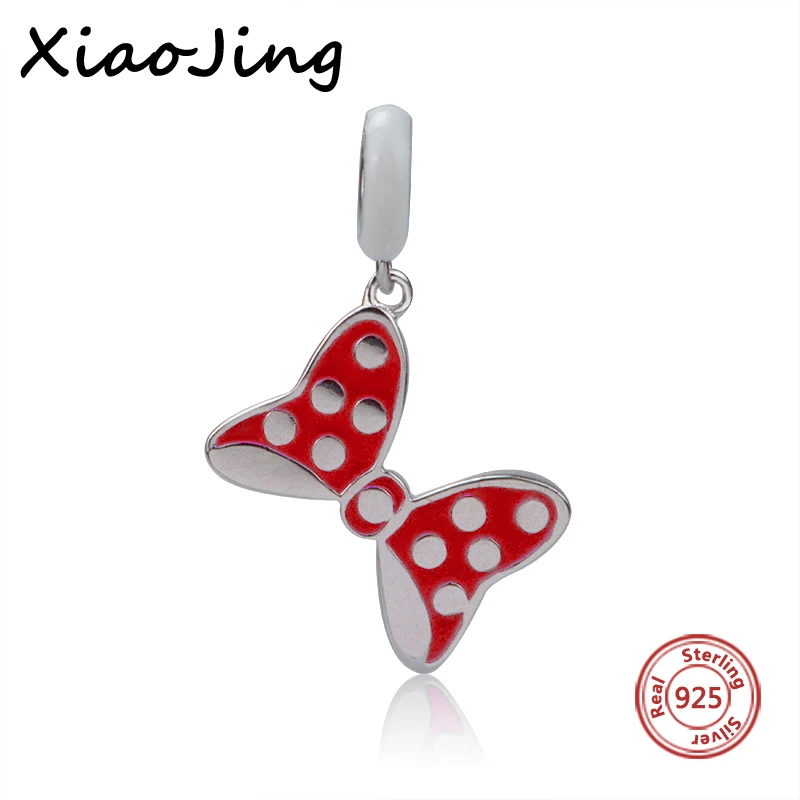 Fit Original Pandora Bracelet Necklace Authentic New Style 925 Sterling Silver Red Bowknot Charm Pendants Beads Jewelry Gifts
Fit Original Pandora Bracelet Necklace Authentic New Style 925 Sterling Silver Red Bowknot Charm Pendants Beads Jewelry Gifts