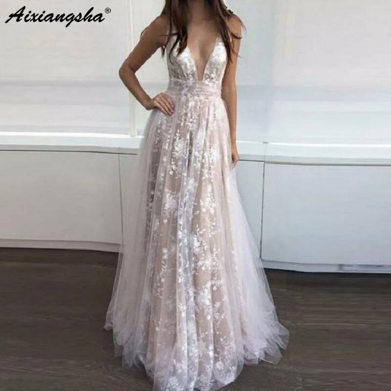 White Black 2019 Long Evening Dresses V-neck A-line Lace Sleeveless Floor Length Lace Evening Gown robe de soiree
White Black 2019 Long Evening Dresses V-neck A-line Lace Sleeveless Floor Length Lace Evening Gown robe de soiree