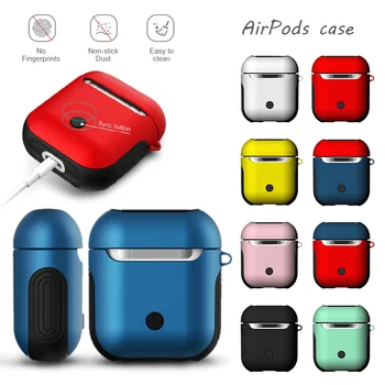 For Airpods Case Soft TPU + PC Wireless Bluetooth Earphone Cases For Apple Airpods Anti-knock Frosted Cover Shockproof Bags
For Airpods Case Soft TPU + PC Wireless Bluetooth Earphone Cases For Apple Airpods Anti-knock Frosted Cover Shockproof Bags