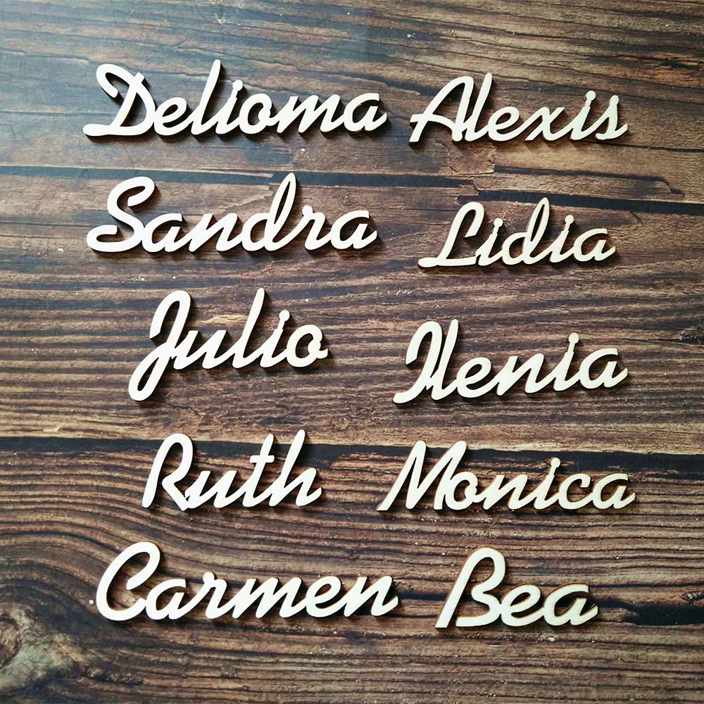 25pcs Personalized Customized Wood Wooden Guest Name Place Names for Wedding Place Card Bonbonniere Table Deco Setting Plan
25pcs Personalized Customized Wood Wooden Guest Name Place Names for Wedding Place Card Bonbonniere Table Deco Setting Plan