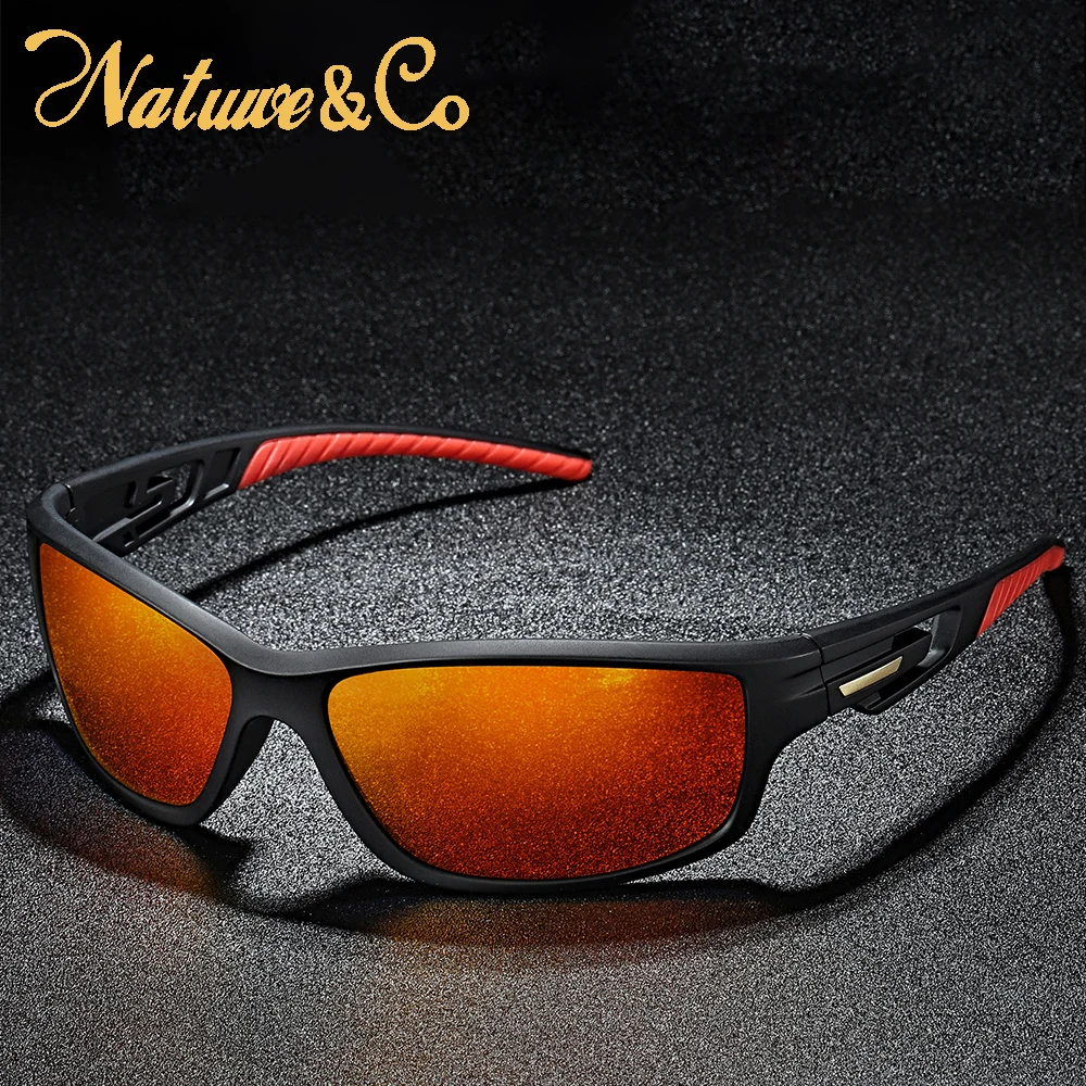 Natuwe&Co Fashion Polarized Sunglasses Men Driving Sports Fishing Frame Sun Glasses UV400 67-45-17-125 mm Natuwe&Co Fashion Polarized Sunglasses Men Driving Sports Fishing Frame Sun Glasses UV400 67-45-17-125 mm