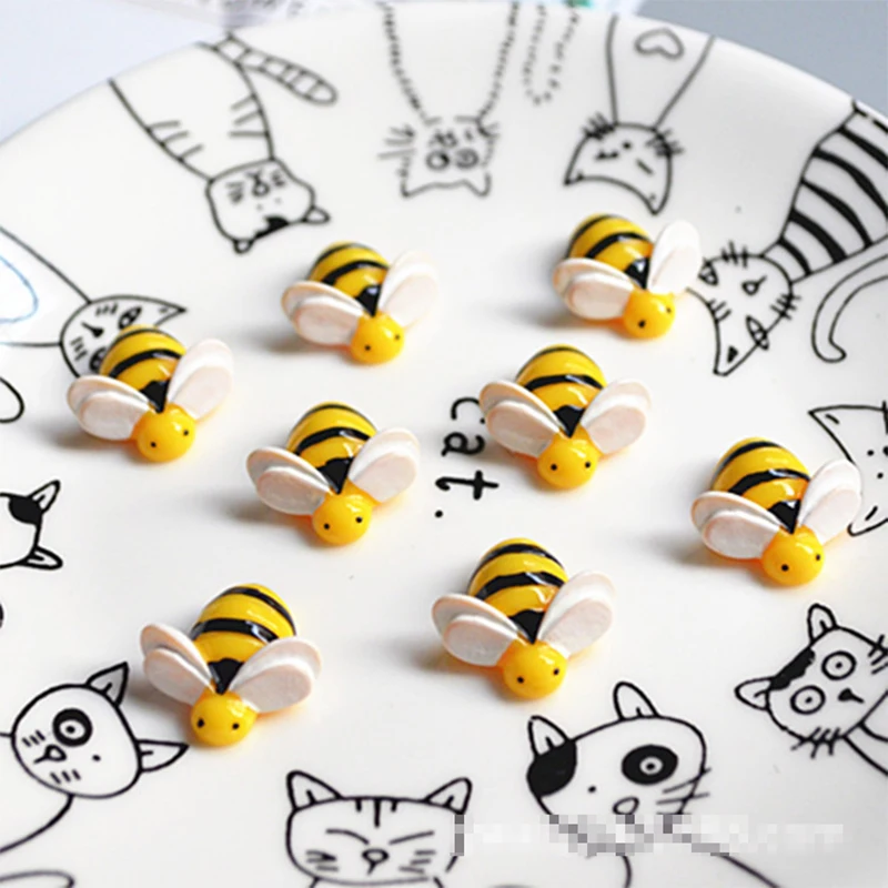 New 8Pcs/Lot Mini Little Bee Slime DIY Accessories Toy Resin Fluffy Clear Slime Supplies Filler Gift Toy For Children Adult
New 8Pcs/Lot Mini Little Bee Slime DIY Accessories Toy Resin Fluffy Clear Slime Supplies Filler Gift Toy For Children Adult