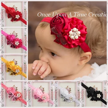 New styletry order kids Rose Blossom Headband with Pearl Rhinestone Satin Flower Hair Band Free Shipping 6pcs/lot
New styletry order kids Rose Blossom Headband with Pearl Rhinestone Satin Flower Hair Band Free Shipping 6pcs/lot
