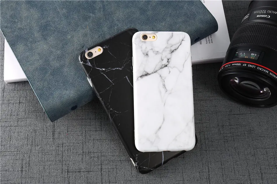 marble soft tou phone case for iPhone 6 6s 7 Plus (3)
