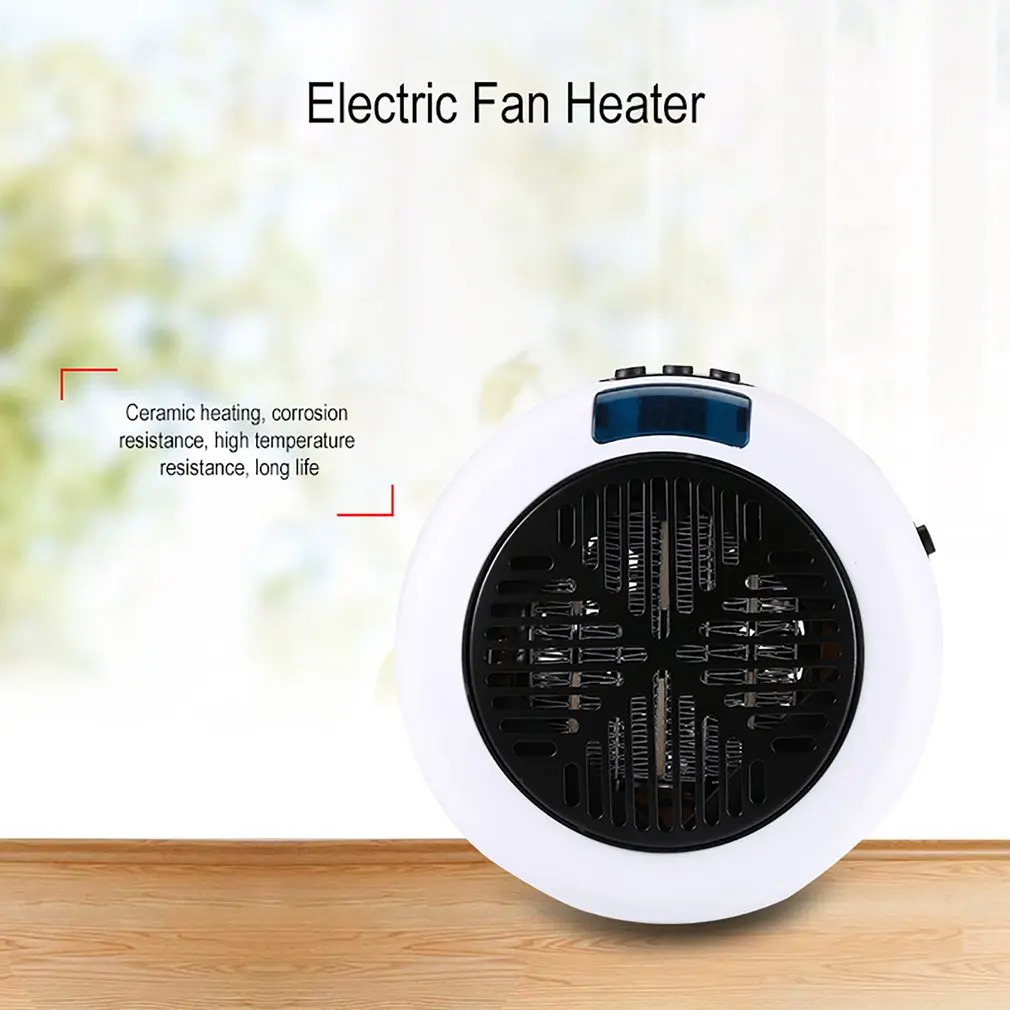 900W Portable Mini Wall-Outlet Round Electric Warm Air Blower Fan Stove Heater Winter Warming Tool For Home Office EU plug
900W Portable Mini Wall-Outlet Round Electric Warm Air Blower Fan Stove Heater Winter Warming Tool For Home Office EU plug