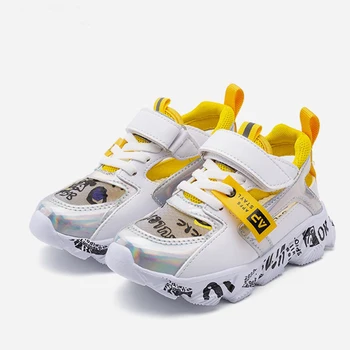 2019 New Style Girls Sneakers Fashion Graffiti Design Shiny Running Shoes for Kids Children's Sport Shoes Colorful Candy Color
2019 New Style Girls Sneakers Fashion Graffiti Design Shiny Running Shoes for Kids Children's Sport Shoes Colorful Candy Color