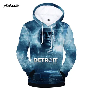 Newest Winter Detroit Become Human Hot 3D Hoodies Men/Women Casual Men's Hoodies 3D Become Human Sweatshirt Men XXS-4XL Size
Newest Winter Detroit Become Human Hot 3D Hoodies Men/Women Casual Men's Hoodies 3D Become Human Sweatshirt Men XXS-4XL Size
