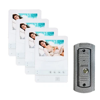Home Security 4.3"TFT Monitor LCD Video DoorPhone Intercom Waterproof Night Vision 700 TVL Camera with Waterproof Cover
Home Security 4.3"TFT Monitor LCD Video DoorPhone Intercom Waterproof Night Vision 700 TVL Camera with Waterproof Cover