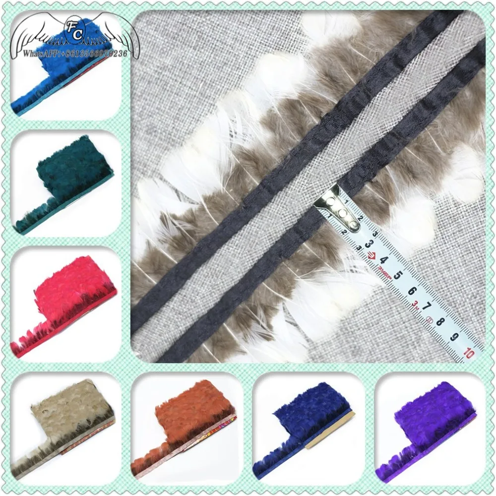 10 Yards Natural Pheasant Feather Trims 4-5cm Feathers Ribbon Wedding Dress Skirt Party Clothing Decoration DIY Craft Feathers
10 Yards Natural Pheasant Feather Trims 4-5cm Feathers Ribbon Wedding Dress Skirt Party Clothing Decoration DIY Craft Feathers