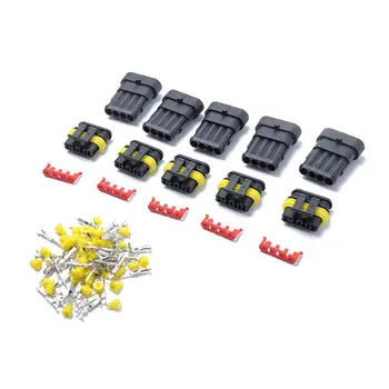 BEESCLOVER 10Sets 4Pin Sealed Electrical Fuel Pump AMP Female&Male AMP Super Seal Waterproof Electrical Wire Connector Plug r30
BEESCLOVER 10Sets 4Pin Sealed Electrical Fuel Pump AMP Female&Male AMP Super Seal Waterproof Electrical Wire Connector Plug r30