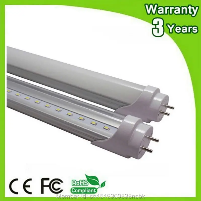 (10PCS/Lot) Epistar Chip 3 Years Warranty 2ft 3ft 4ft 5ft 600mm 900mm 1200mm 1500mm T8 LED Tube Light Fluorescent Lamp Daylight
(10PCS/Lot) Epistar Chip 3 Years Warranty 2ft 3ft 4ft 5ft 600mm 900mm 1200mm 1500mm T8 LED Tube Light Fluorescent Lamp Daylight