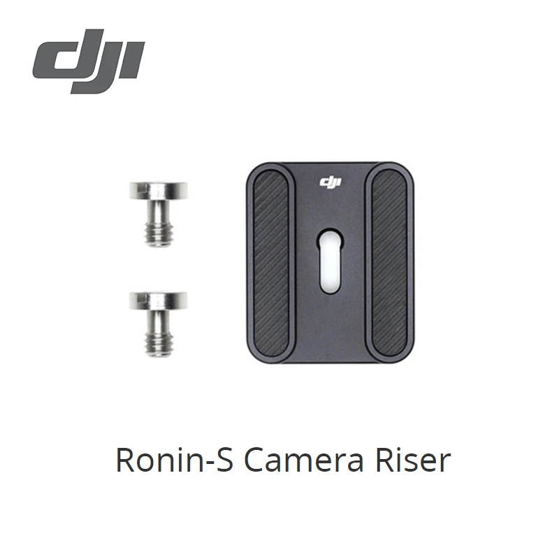 DJI Ronin-S Camera Riser Attaches under the camera to mount and balance onto the Ronin S
DJI Ronin-S Camera Riser Attaches under the camera to mount and balance onto the Ronin S
