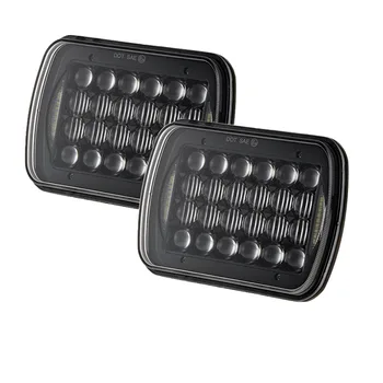 2Pcs 7"x 6" 5 x 7 inch 85w Black Projector LED Headlights for Jeep Wrangler YJ Cherokee XJ H6054 H5054 H6054LL 69822 6052 6053
2Pcs 7"x 6" 5 x 7 inch 85w Black Projector LED Headlights for Jeep Wrangler YJ Cherokee XJ H6054 H5054 H6054LL 69822 6052 6053