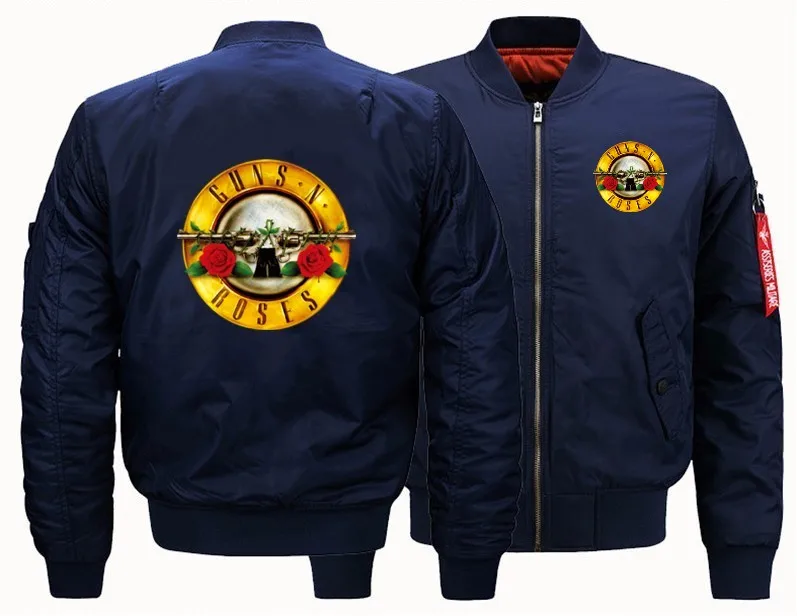 2019 Autumn and Winter Jacket Men's Jacket GUNS N ROSES Jacket Air Force One Flight Jacket Flight Suit
2019 Autumn and Winter Jacket Men's Jacket GUNS N ROSES Jacket Air Force One Flight Jacket Flight Suit