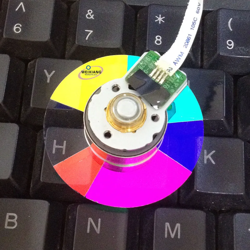 Original Projector Color Wheel For Optoma GT1080 New Color Wheels,6 segments 40mm
Original Projector Color Wheel For Optoma GT1080 New Color Wheels,6 segments 40mm