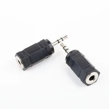 2 Pcs New Arrival Black Audio M/F 2.5mm Male To 3.5mm Female Aux Stereo Headphones Plug Jack Adapter
2 Pcs New Arrival Black Audio M/F 2.5mm Male To 3.5mm Female Aux Stereo Headphones Plug Jack Adapter