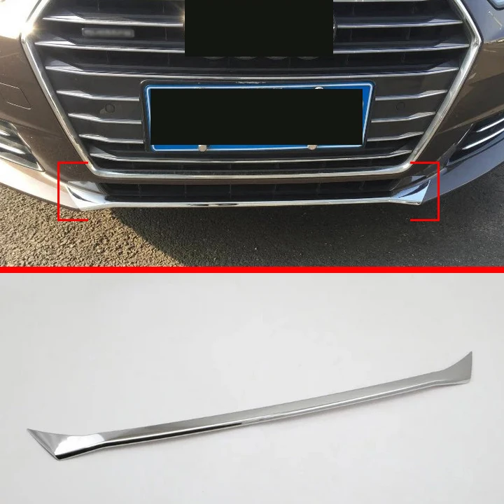 ABS Chrome Front Bumper Cover Trim For Audi A4 2017 2018 Car Accessories Stickers
ABS Chrome Front Bumper Cover Trim For Audi A4 2017 2018 Car Accessories Stickers