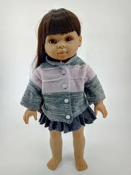 new cute 45cm Handmade soft Body Vinyl Reborn American Dolls Realistic Silicone Baby Girls Doll Toys for Children Christmas Gift
new cute 45cm Handmade soft Body Vinyl Reborn American Dolls Realistic Silicone Baby Girls Doll Toys for Children Christmas Gift