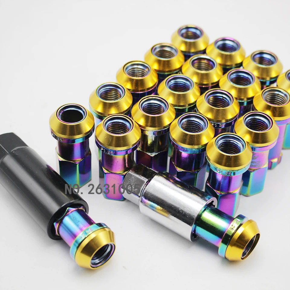 20PCS RACING HIGH QUALITY STEEL EXTENDED TUNER WHEEL LUG NUTS WITH SPIKE FOR WHEELS/RIMS M12X1.5
20PCS RACING HIGH QUALITY STEEL EXTENDED TUNER WHEEL LUG NUTS WITH SPIKE FOR WHEELS/RIMS M12X1.5