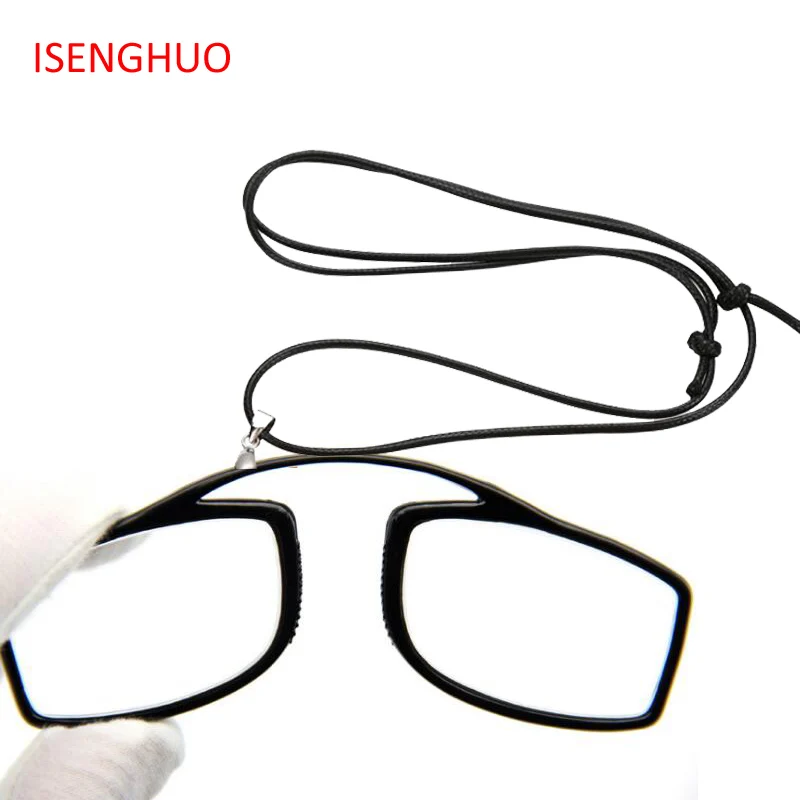 ISENGHUO Thin Stripe SOS Pince Nez Style Nose Resting Pinching Reading Glasses for Men Women +1.0 +1.5 +2.0 +2.5 +3.0 +3
ISENGHUO Thin Stripe SOS Pince Nez Style Nose Resting Pinching Reading Glasses for Men Women +1.0 +1.5 +2.0 +2.5 +3.0 +3