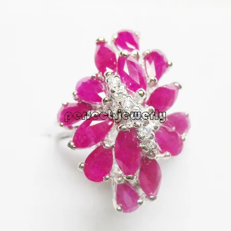 Ruby ring Free shipping Natural and real ruby 925 sterling silver Fine pink gems jewelry 0.6ct*8pcs,0.75ct*6pcs gems
Ruby ring Free shipping Natural and real ruby 925 sterling silver Fine pink gems jewelry 0.6ct*8pcs,0.75ct*6pcs gems