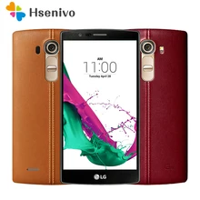 LG – téléphone portable G4 reconditionné et Original déverrouillé G4 H815 H810 VS986, simple Sim, Hexa Core, Android 5.1, 3 go + 32 go, 5.5 pouces=