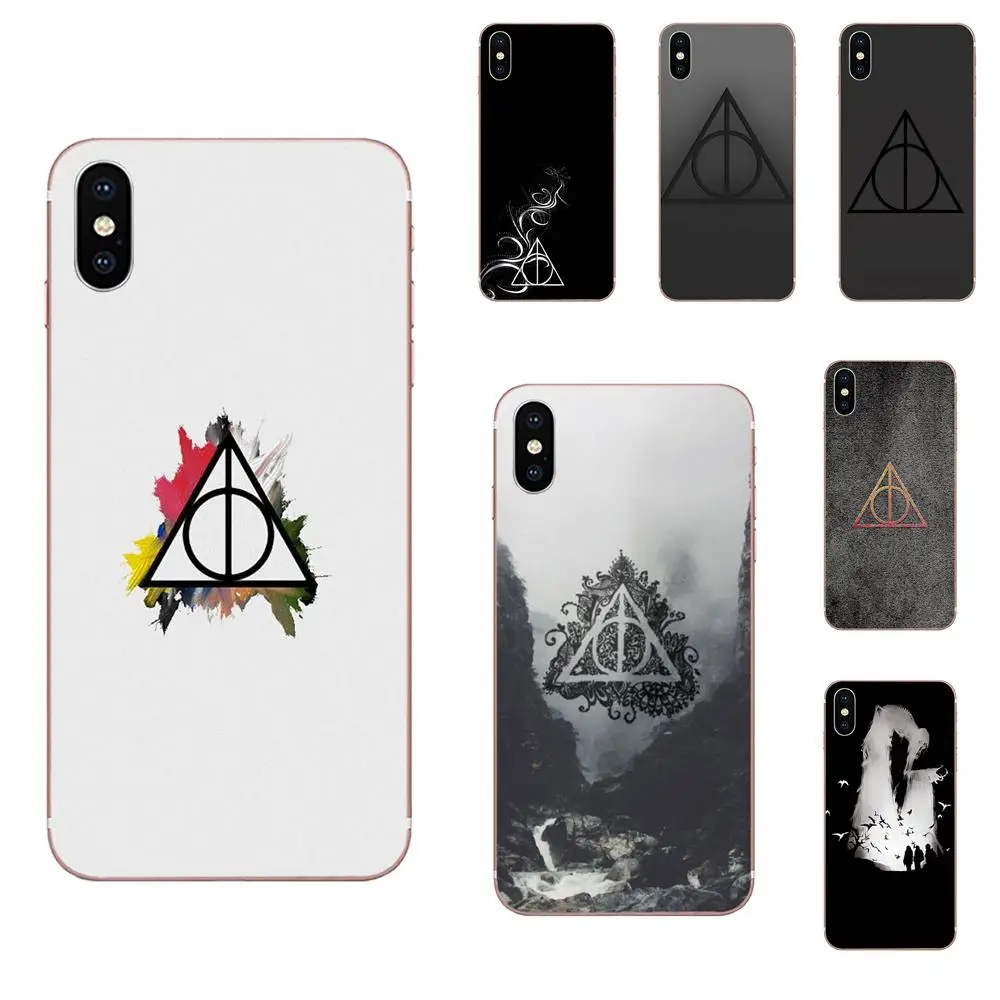 Мягкий резиновый чехол для телефона Deathly Hallows Xiaomi mi 3 4 4C 4i 5 5s 5X6 6X A1 Max x 2 Note |
