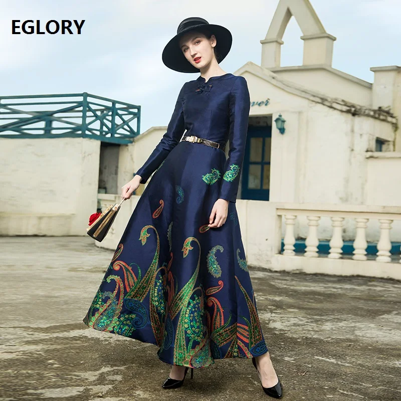 Top Quality New 2019 Early Spring Long Party Evening Vestidos Women Vintage Print Long Sleeve Maxi Gown Dress Plus Size XXXL
Top Quality New 2019 Early Spring Long Party Evening Vestidos Women Vintage Print Long Sleeve Maxi Gown Dress Plus Size XXXL