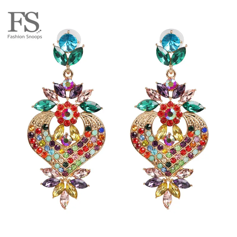 FASHIONSNOOPS Drop Earrings for Women Multi Color Crystal Long Dangle Earrings Girls Hanging Earrings Wedding Statement Jewelry
FASHIONSNOOPS Drop Earrings for Women Multi Color Crystal Long Dangle Earrings Girls Hanging Earrings Wedding Statement Jewelry