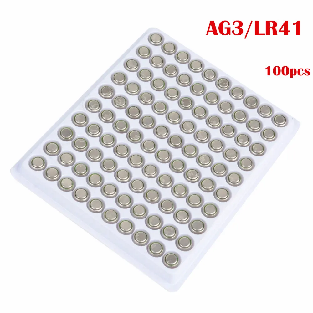 Cncool 100x AG3 часы батарейки LR41 ночник 392 хомяк SR41 игрушки 192 дистанционного