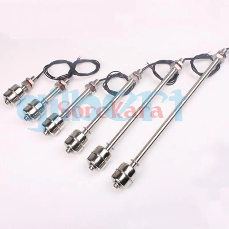 Length 100mm 150mm 200mm 250mm 300mm 350mm 400mm 110V 220V 304 Stainless Water Level Horizontal Float Sensor Switches
Length 100mm 150mm 200mm 250mm 300mm 350mm 400mm 110V 220V 304 Stainless Water Level Horizontal Float Sensor Switches