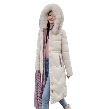2019 New winter Keep warm Snow Ground jacket Lengthen Thicken Hooded Loose leisure Women's clothing temperament Coat fashion
2019 New winter Keep warm Snow Ground jacket Lengthen Thicken Hooded Loose leisure Women's clothing temperament Coat fashion