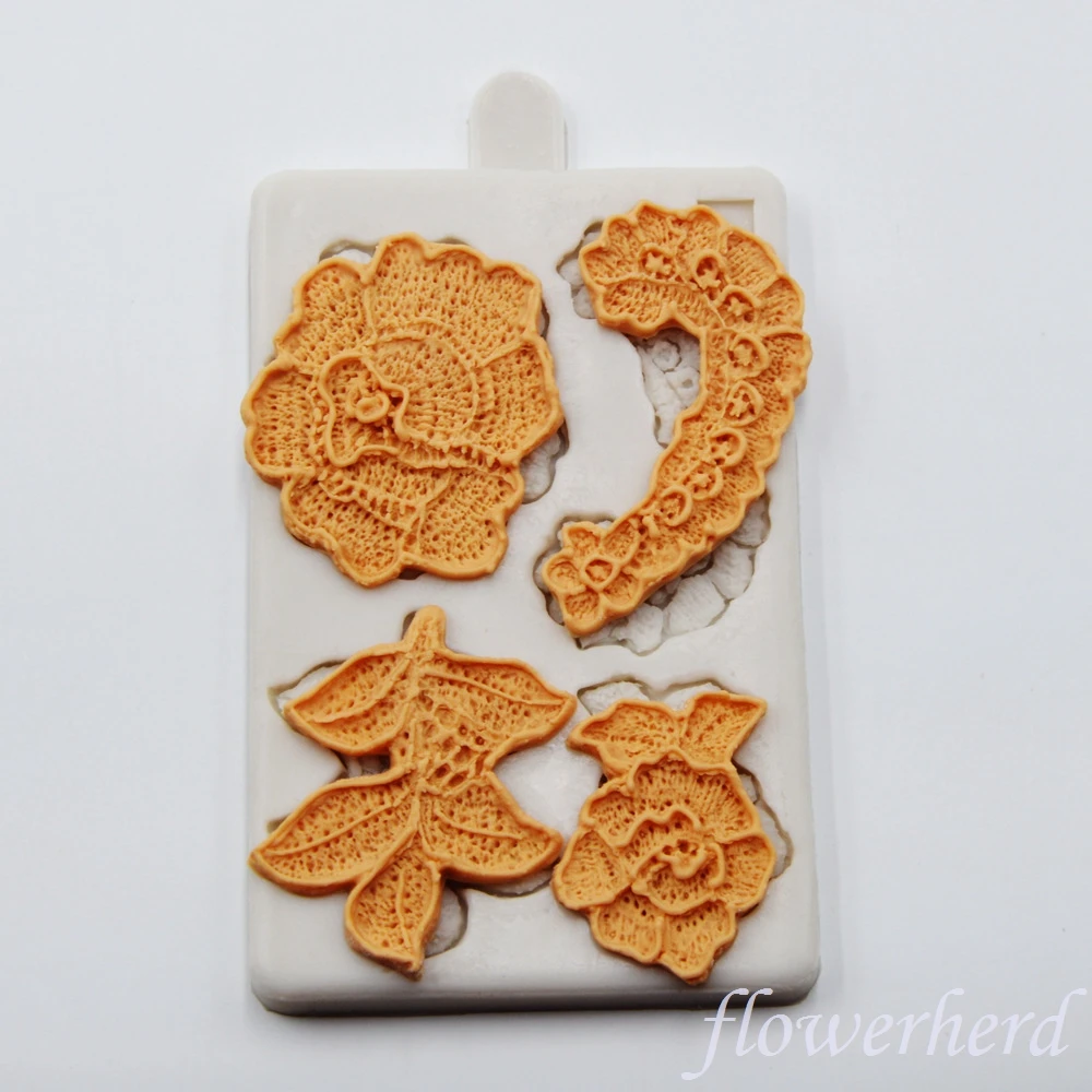 14x9cm Lace Flower Pattern Silicone Mold Mat Full Flower Mold Fondant Cake Decoration Sugar Craft Tool Baking Tools Cake Tools
14x9cm Lace Flower Pattern Silicone Mold Mat Full Flower Mold Fondant Cake Decoration Sugar Craft Tool Baking Tools Cake Tools