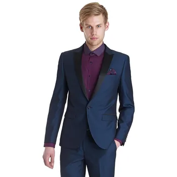 handsome navy blue tuxedos peaked Lapel mens wedding suits slim fit mens suits one button grooms suits two pieces(Jacket+Pants)
handsome navy blue tuxedos peaked Lapel mens wedding suits slim fit mens suits one button grooms suits two pieces(Jacket+Pants)