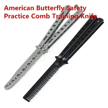 American Butterfly Safety Practice Comb Training Knife (uncut Blade) Play Cool Practice Knife With Knife Throwing A2138YPD
American Butterfly Safety Practice Comb Training Knife (uncut Blade) Play Cool Practice Knife With Knife Throwing A2138YPD