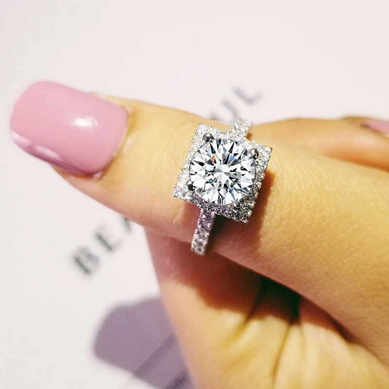 925 sterling silver Moonso Rings 3 Carat for Women Wedding Engagement Jewelry anel aneis anillos O Pure b1 R213A
925 sterling silver Moonso Rings 3 Carat for Women Wedding Engagement Jewelry anel aneis anillos O Pure b1 R213A
