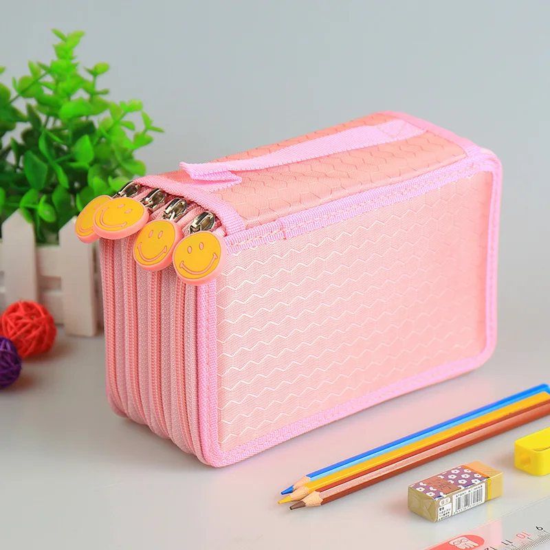 Colorful Kawaii 3 Layer Capacity Pencil Bag Fold Pencil Case Stationery Oxford Cloth Smiley Zipper Creative Pencil Box
Colorful Kawaii 3 Layer Capacity Pencil Bag Fold Pencil Case Stationery Oxford Cloth Smiley Zipper Creative Pencil Box