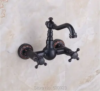 New Arrival Oil Rubbed Bronze Kitchen Basin Sink Faucet Traditional Style Mixer Tap Dual Handles Wall Mounted
New Arrival Oil Rubbed Bronze Kitchen Basin Sink Faucet Traditional Style Mixer Tap Dual Handles Wall Mounted
