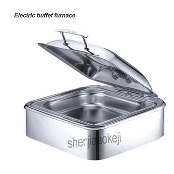 Electric heating stove stainless steel insulation furnace Square buffet furnace 220v 400w 1pc
Electric heating stove stainless steel insulation furnace Square buffet furnace 220v 400w 1pc