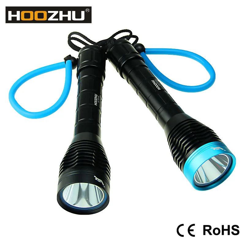 HOOZHU Super Long Runtime 4- 8.2 hours Waterproof Deep 100m Scuba Dive LED Torches Light Max 1000 lm Underwater Dive lamp D12
HOOZHU Super Long Runtime 4- 8.2 hours Waterproof Deep 100m Scuba Dive LED Torches Light Max 1000 lm Underwater Dive lamp D12