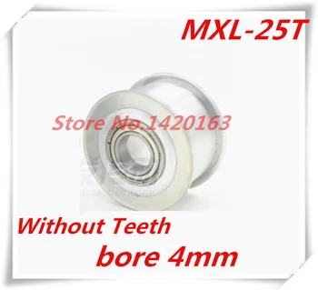 2pcs MXL25 25 Teeth smooth Belt Tensioner synchronous wheel pulley wheel Perlin passive idler pulley wheel bore 4mm 
2pcs MXL25 25 Teeth smooth Belt Tensioner synchronous wheel pulley wheel Perlin passive idler pulley wheel bore 4mm