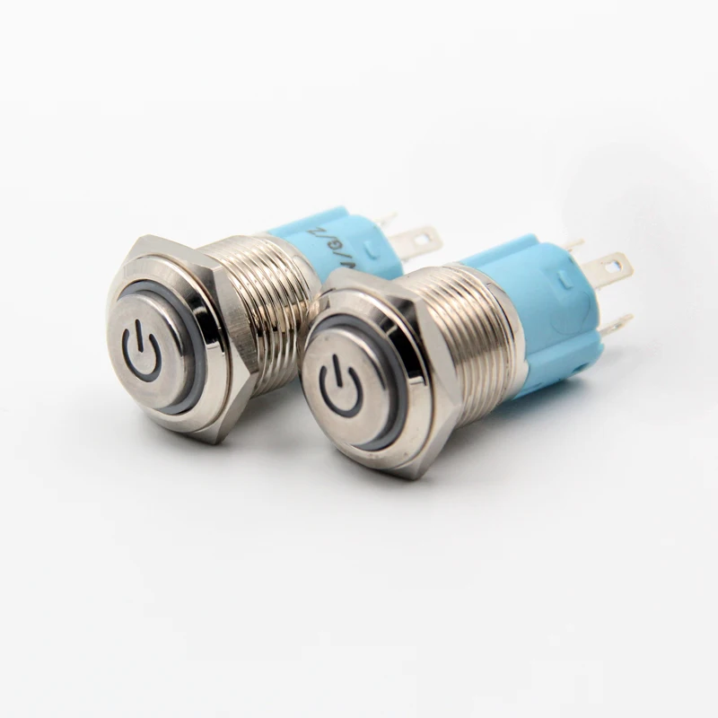 1PCS YT1051B 16 mm Metal Push Button Switch Self-Locking Switch With 5 Colors LED Power Symbol 12V Convexity Free Shipping
1PCS YT1051B 16 mm Metal Push Button Switch Self-Locking Switch With 5 Colors LED Power Symbol 12V Convexity Free Shipping