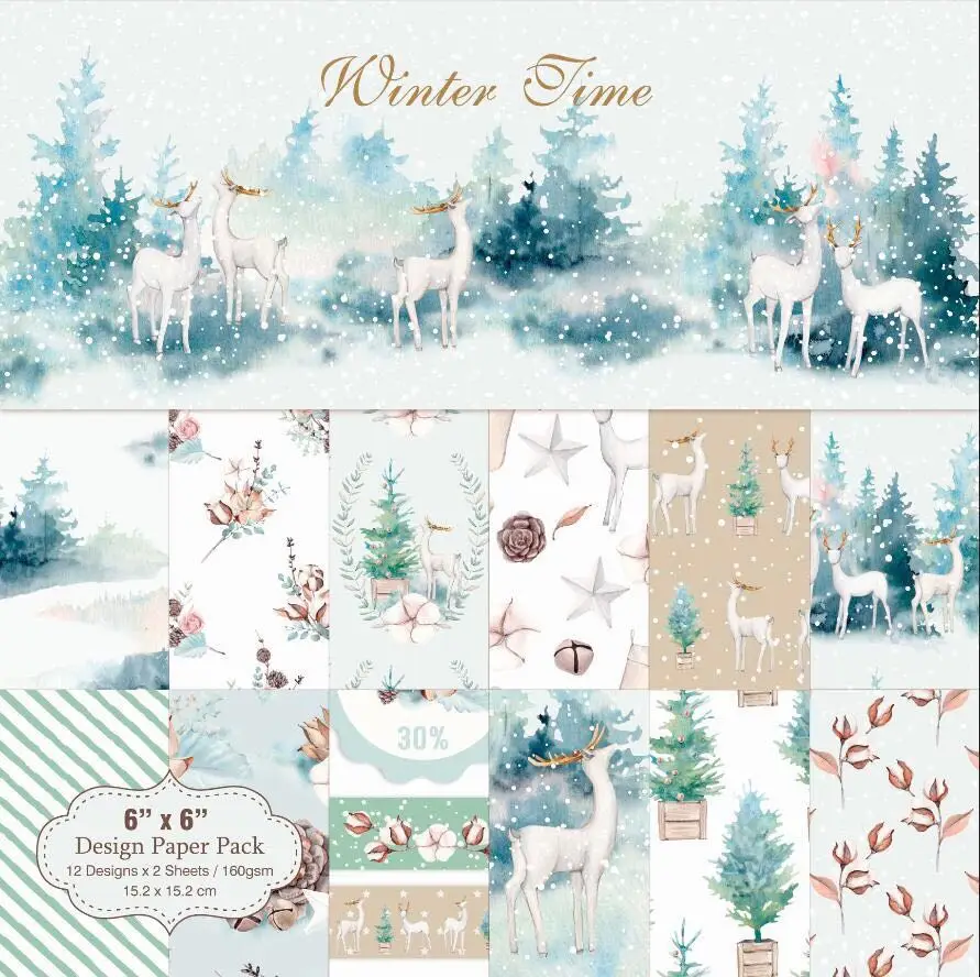 KLJUYP 12 Sheets Winter Time Scrapbooking Pads Paper Origami Art Background Paper Card Making DIY Scrapbook Paper Craft
KLJUYP 12 Sheets Winter Time Scrapbooking Pads Paper Origami Art Background Paper Card Making DIY Scrapbook Paper Craft