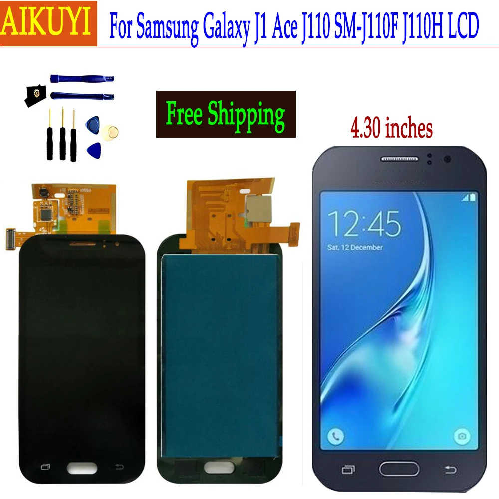 For Samsung Galaxy J1 Ace J110 SM-J110F J110H J110FM LCD Display+Touch Screen Digitizer assembly can Adjust Brightness LCD
For Samsung Galaxy J1 Ace J110 SM-J110F J110H J110FM LCD Display+Touch Screen Digitizer assembly can Adjust Brightness LCD
