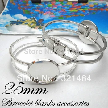Free ship!!! 50piece/lot 25mm Round Cabochon Setting Rhodium Dull Silver plated Cuff Bracelet Blanks
Free ship!!! 50piece/lot 25mm Round Cabochon Setting Rhodium Dull Silver plated Cuff Bracelet Blanks