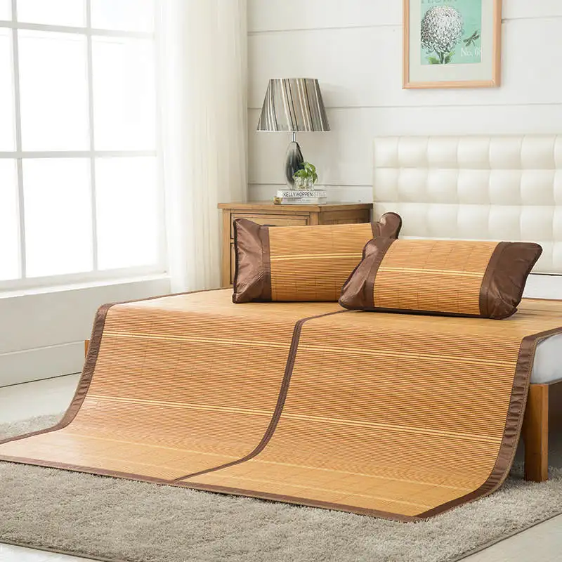 2019 Cool bamboo summer mat/mattress Double sided folding wrapping 1.5/1.8 bamboo mat free shipping
2019 Cool bamboo summer mat/mattress Double sided folding wrapping 1.5/1.8 bamboo mat free shipping