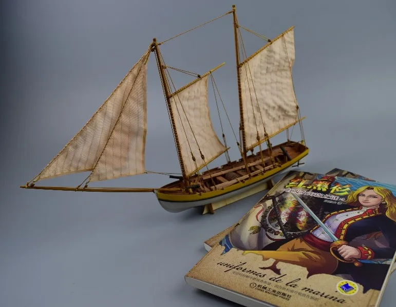 NIDALE model Free shipping Scale 1/35 Calssic sail boat model kit 4 pcs CNC brass guns lifeboat model
NIDALE model Free shipping Scale 1/35 Calssic sail boat model kit 4 pcs CNC brass guns lifeboat model